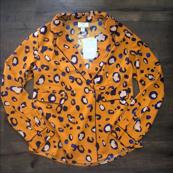 3.1 Phillip Lim Leopard Print Light Weight Blazer - Picture 6 of 7